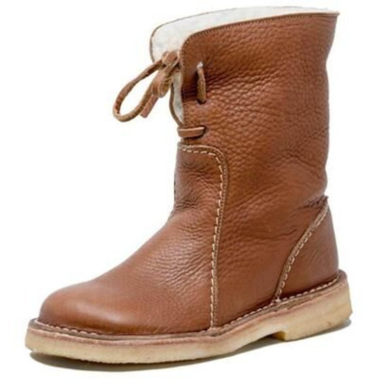 Effortless Black Ankle Boots With Foldable Cuff 1