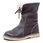 Effortless Black Ankle Boots With Foldable Cuff 3