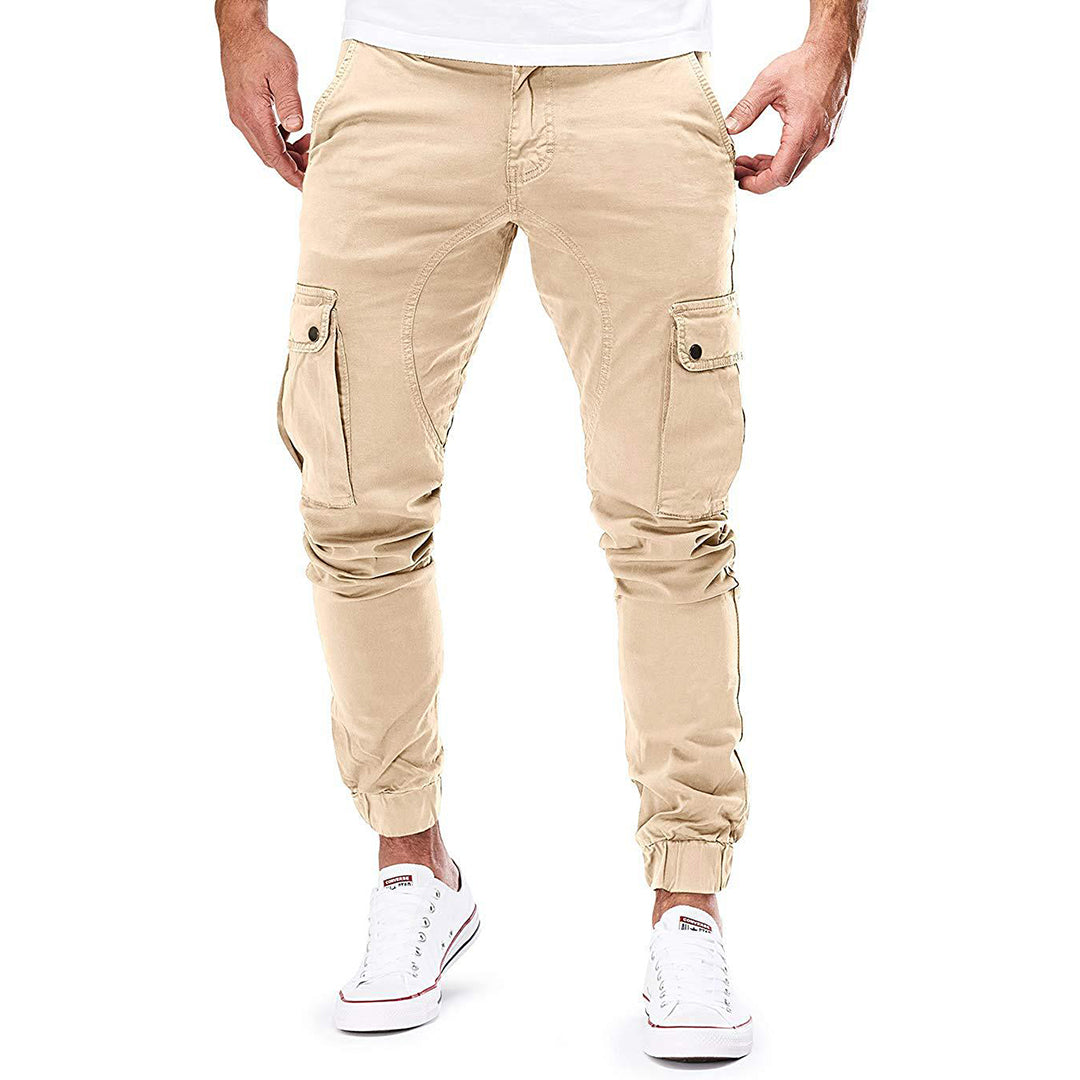 Effortless Black Cargo Trousers With Relaxed Fit 2
