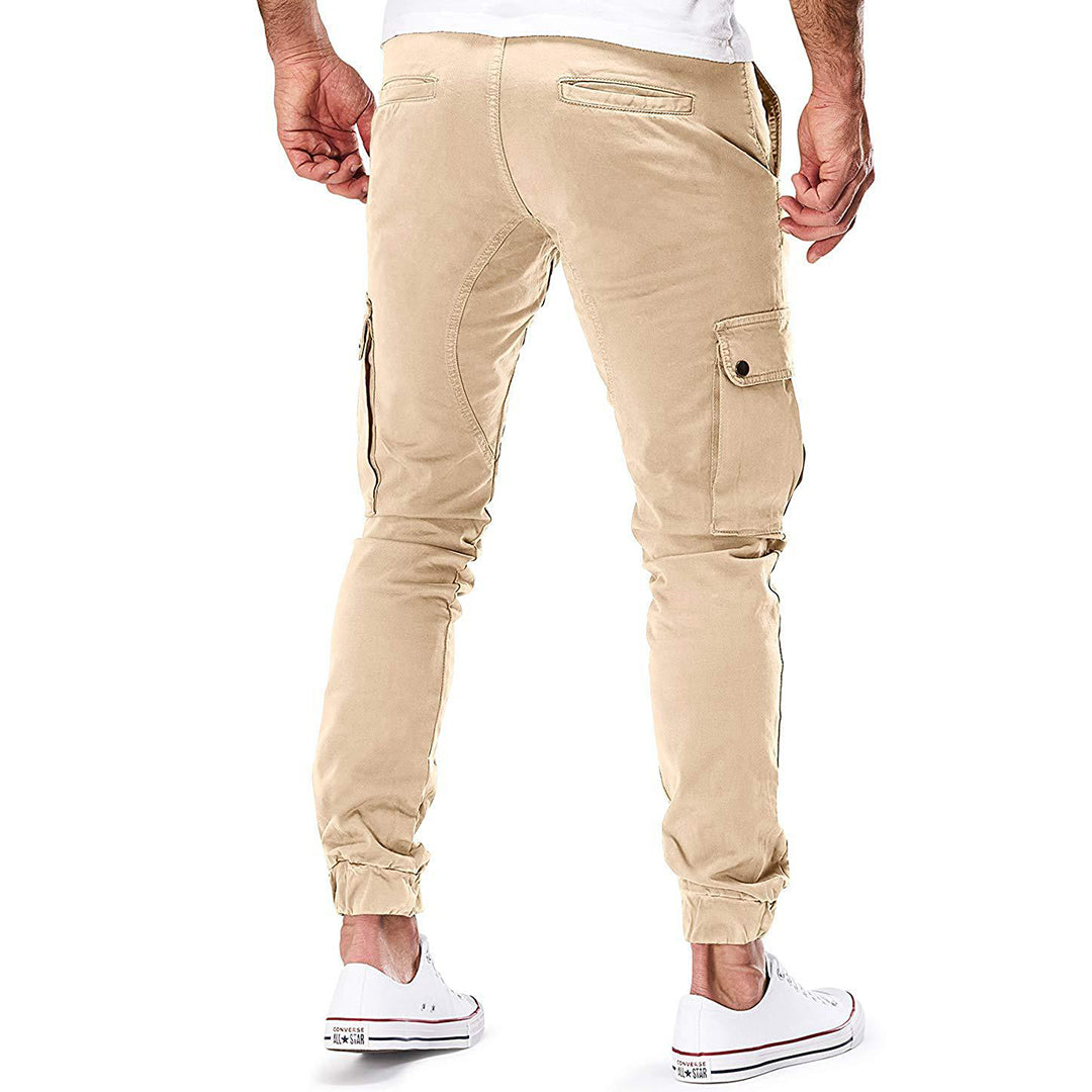 Effortless Black Cargo Trousers With Relaxed Fit 3