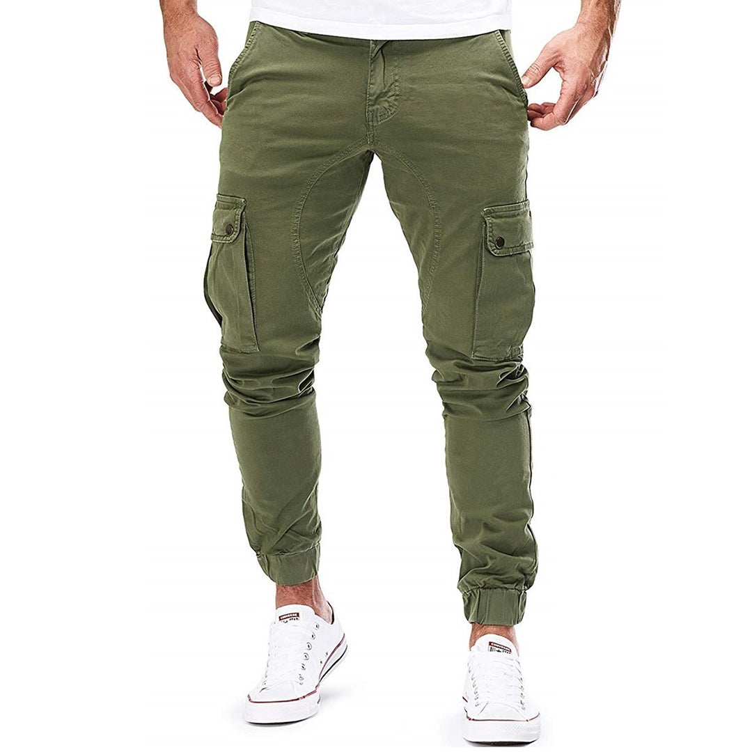 Effortless Black Cargo Trousers With Relaxed Fit 4