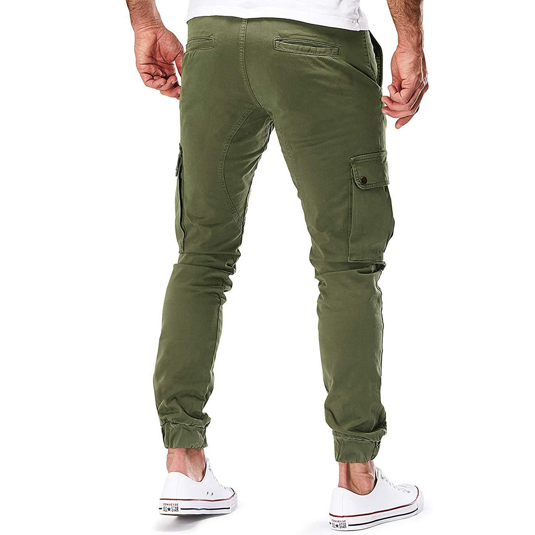 Effortless Black Cargo Trousers With Relaxed Fit 5