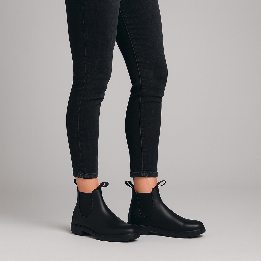 Effortless Black Chelsea Boots With Classic Design 4
