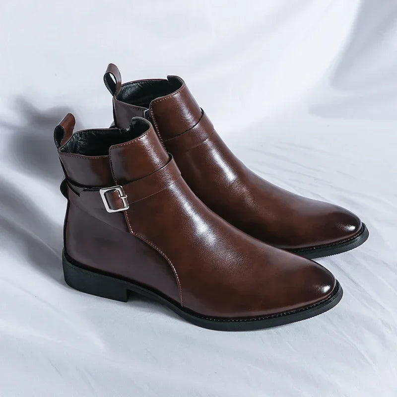 Effortless Chelsea Boots With Side Zipper Black 2