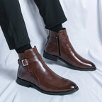 Effortless Chelsea Boots With Side Zipper Black 7
