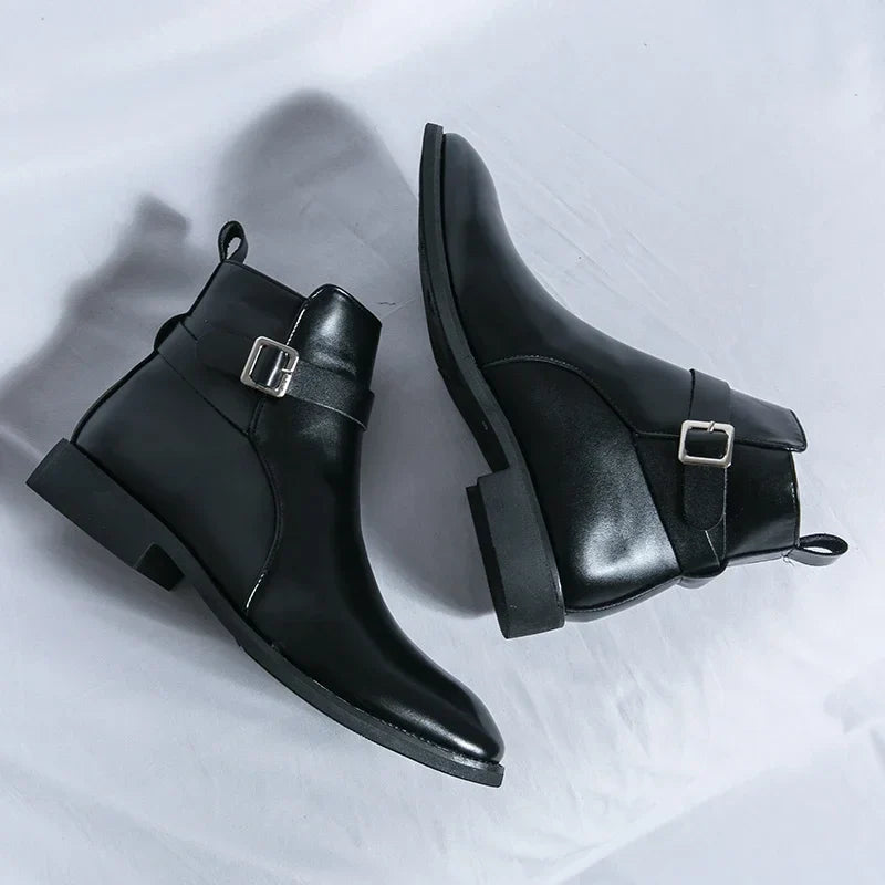 Effortless Chelsea Boots With Side Zipper Black 9