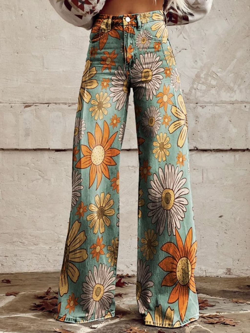 Effortless High Waisted Wide Leg Jeans Women 0