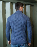 Effortless Men's Half Zip Jumper In Classic Knit 1