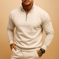 Effortless Men's Half Zip Jumper Modern Knit 0