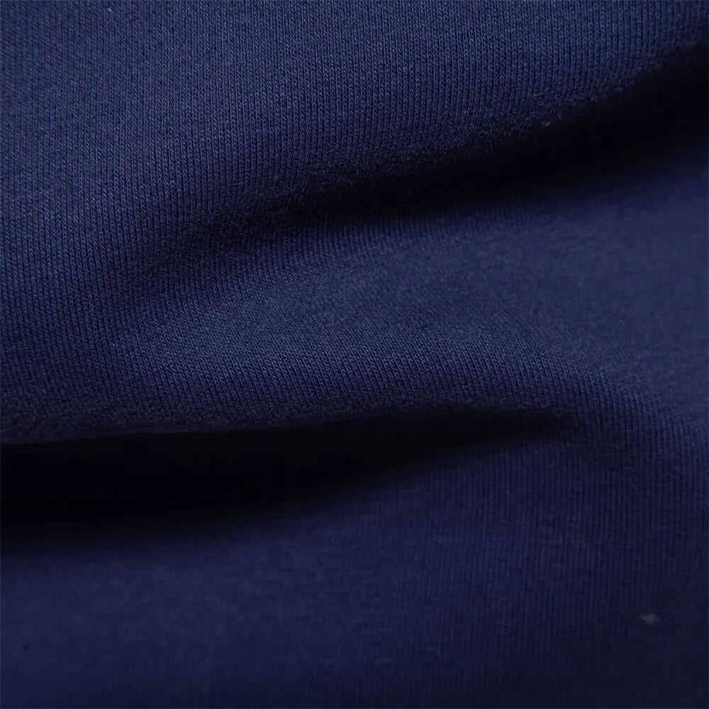 Effortless Men's Sweatshirt With Contrast Collar 7