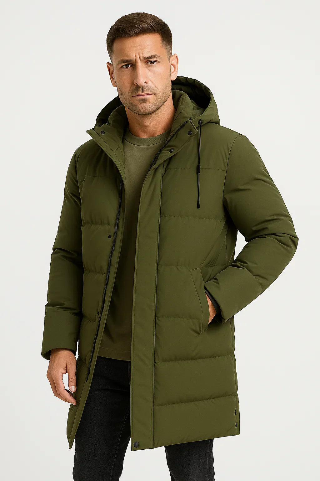 Effortless Men's Waterproof Puffer Jacket Winter 6