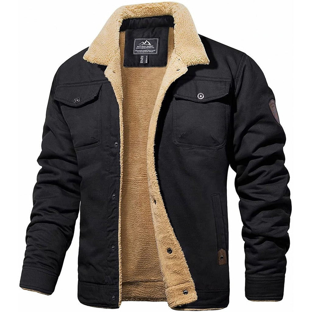 Effortless Men's Winter Jacket With Relaxed Fit 0