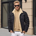 Effortless Men's Winter Jacket With Relaxed Fit 5