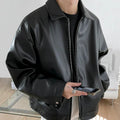 Effortless Mens Bomber Jacket With Oversized Fit 0