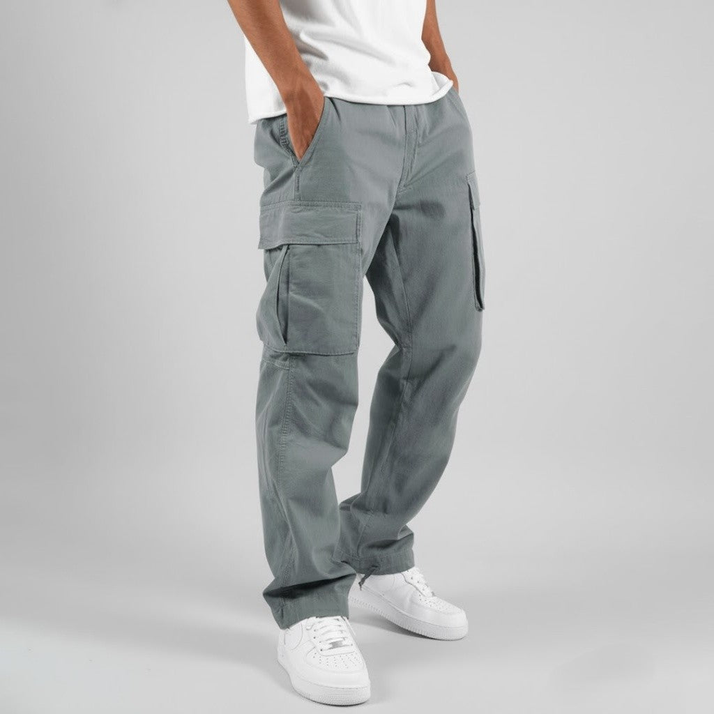Effortless Mens Cargo Pants With Side Pockets 8
