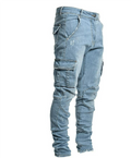 Effortless Mens Cargo Pants With Slim Fit Design 0