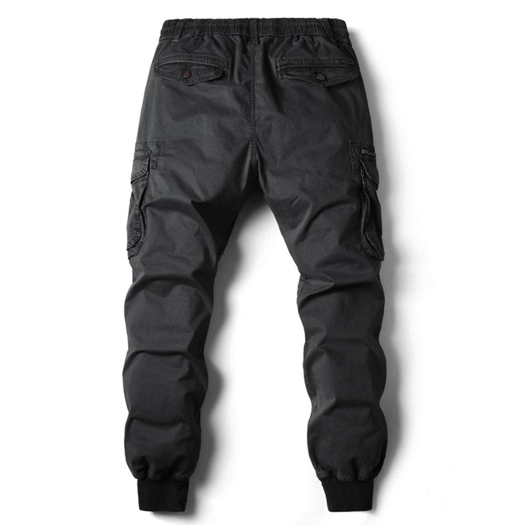 Effortless Mens Cargo Pants With Utility Pockets 1