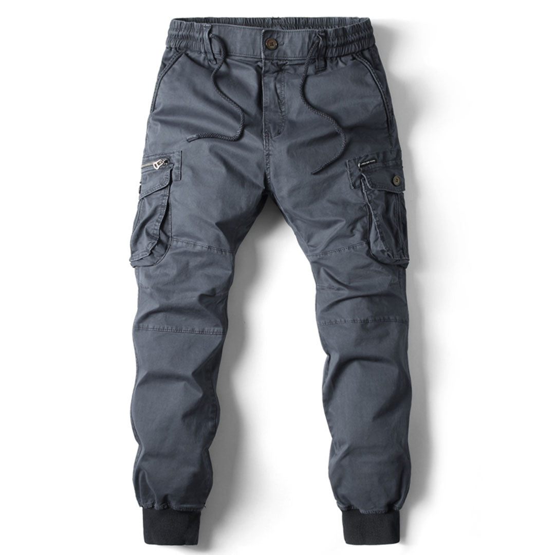 Effortless Mens Cargo Pants With Utility Pockets 5