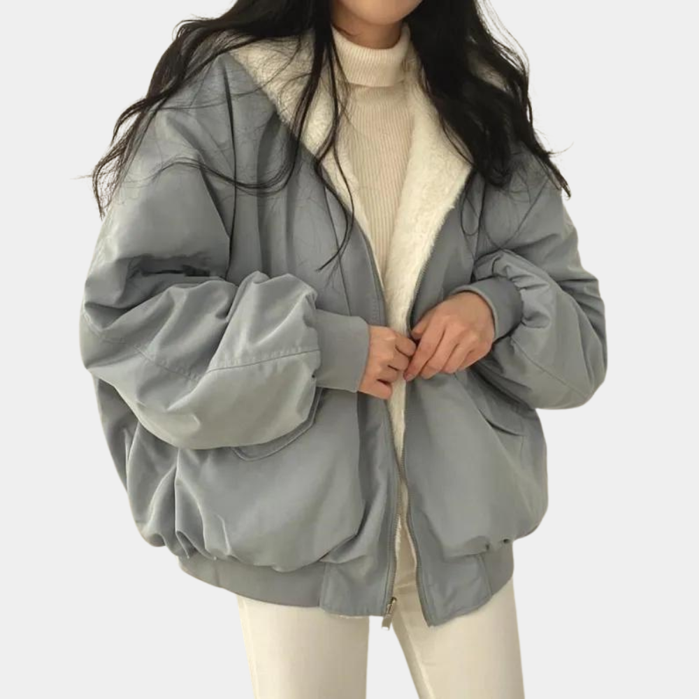 Effortless Puffer Jacket Women With Hooded Design 0