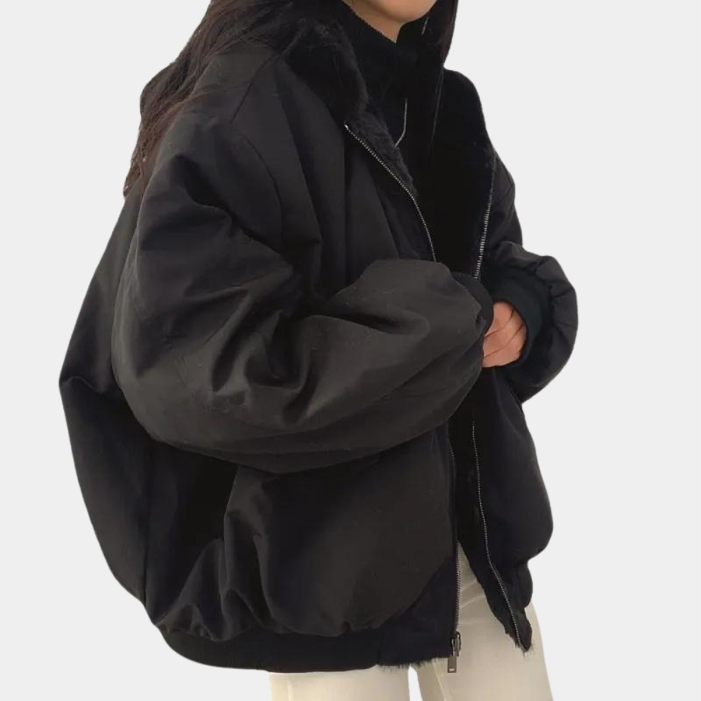 Effortless Puffer Jacket Women With Hooded Design 3