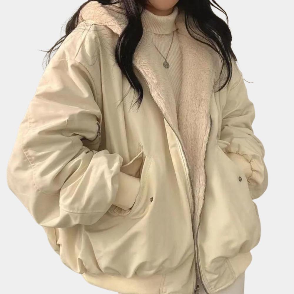 Effortless Puffer Jacket Women With Hooded Design 5