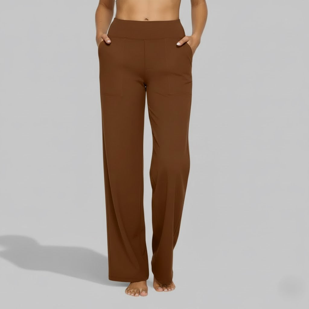 Effortless Stretchable Work Pants With Elastic Waistband 13