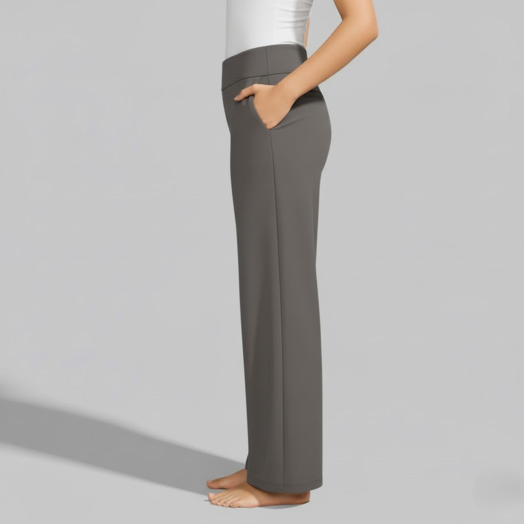 Effortless Stretchable Work Pants With Elastic Waistband 3