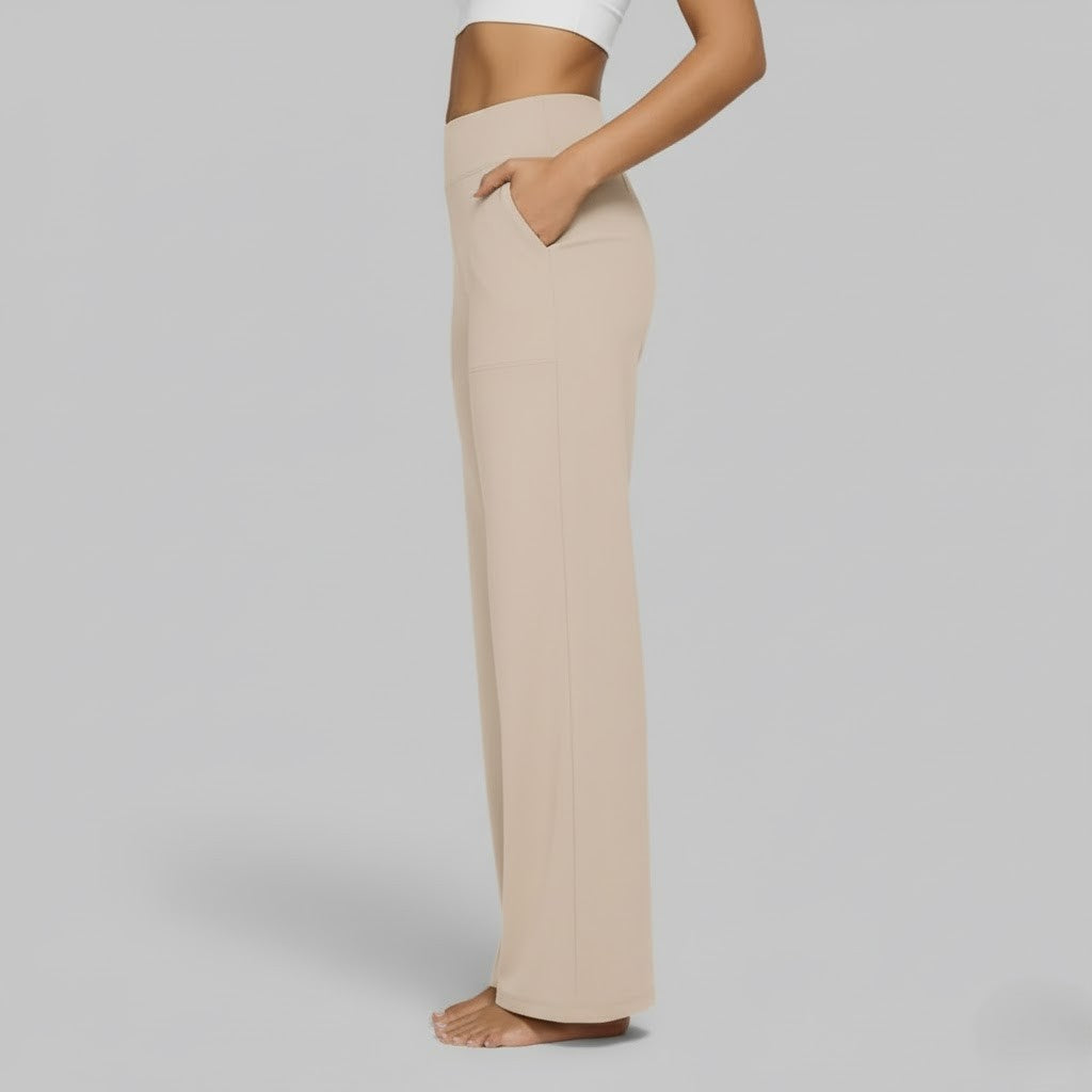 Effortless Stretchable Work Pants With Elastic Waistband 5