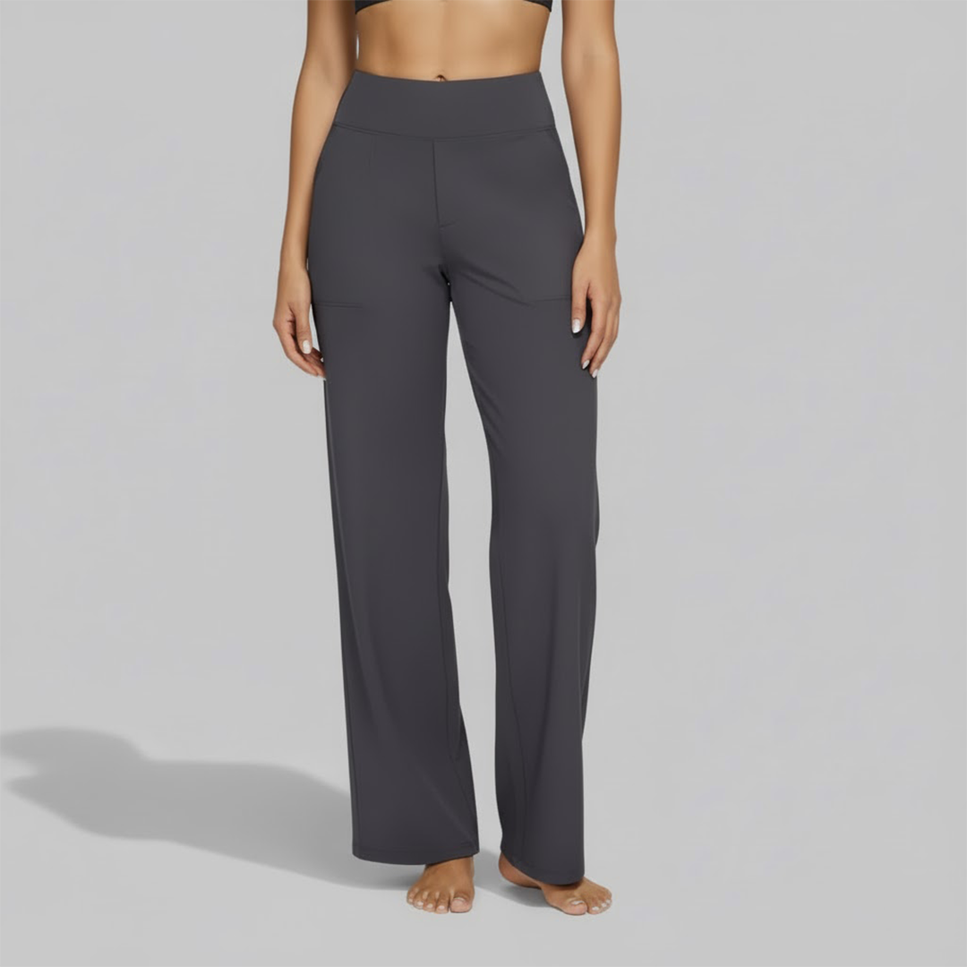 Effortless Stretchable Work Pants With Elastic Waistband 7