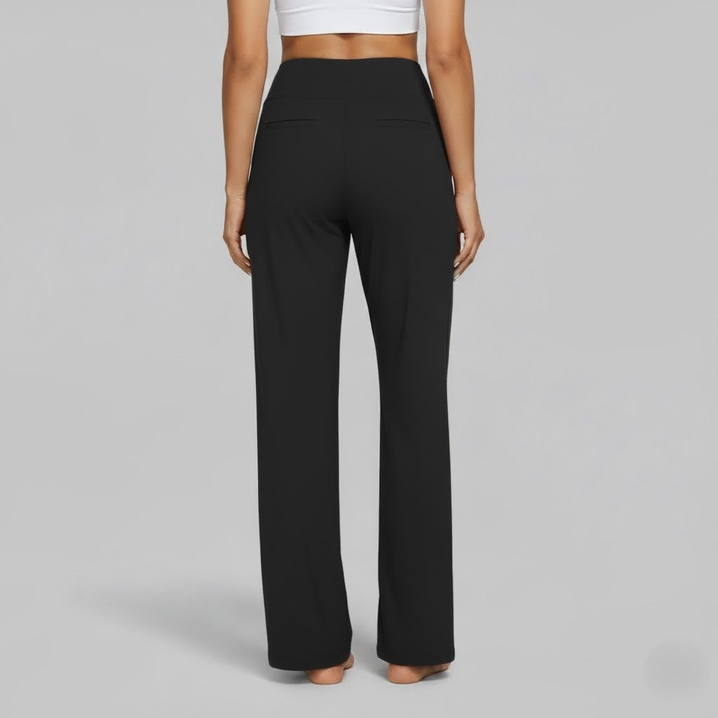 Effortless Stretchable Work Pants With Elastic Waistband 9