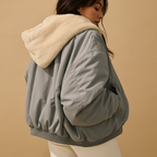 Effortless Women's Coat With Hood For Winter 1