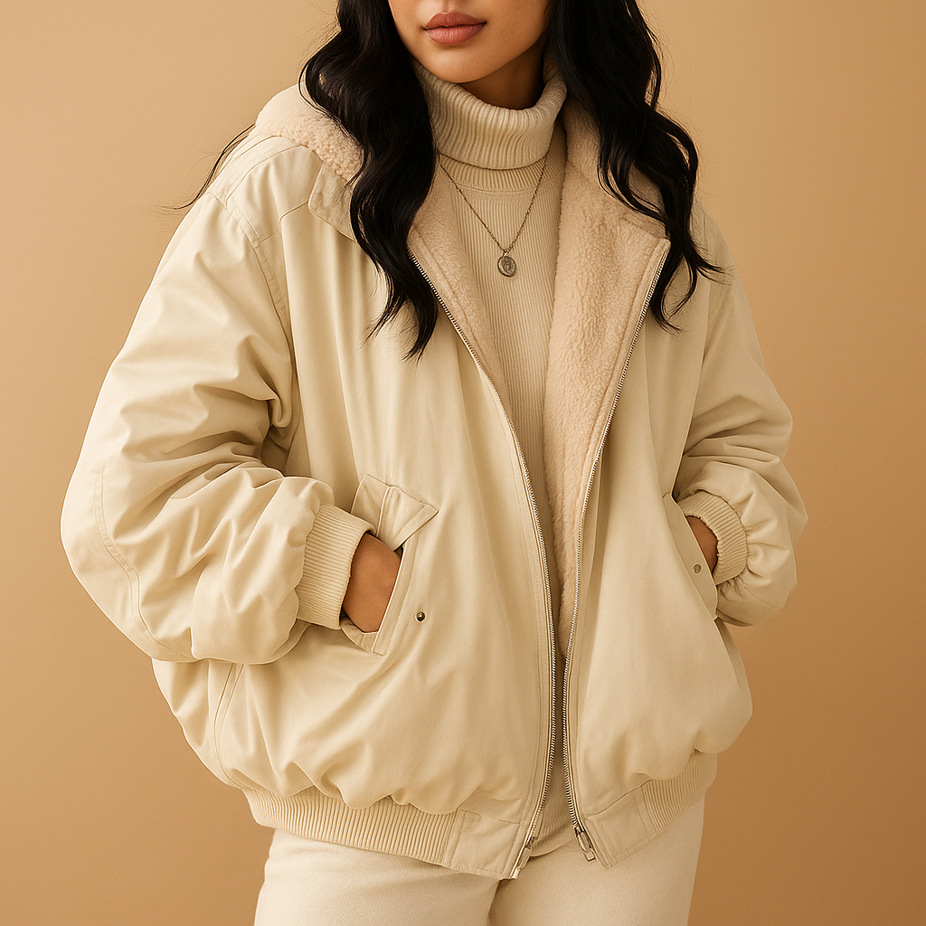 Effortless Women's Coat With Hood For Winter 4