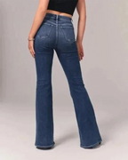 Effortless Women's Flare Jeans With High Waist 1