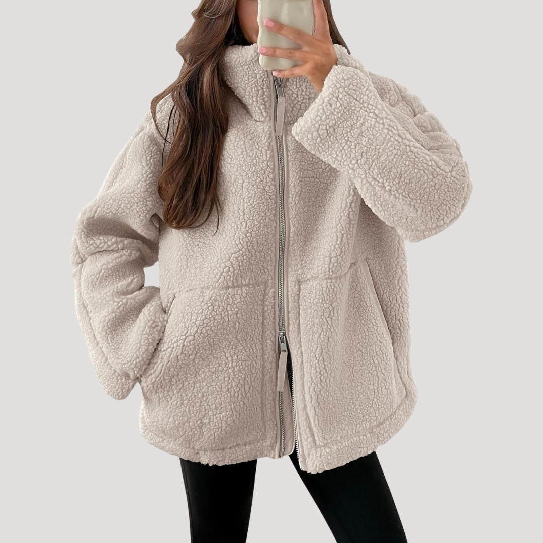 Effortless Women's Jacket With Cozy Fit 2
