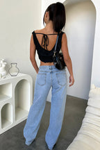 Effortless Women's Jeans Relaxed Fit Straight-Leg 4
