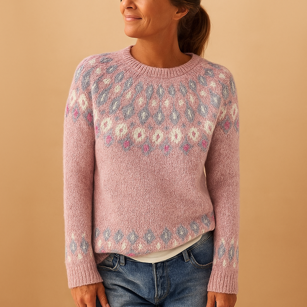 Effortless Women's Jumper With Unique Pattern 3