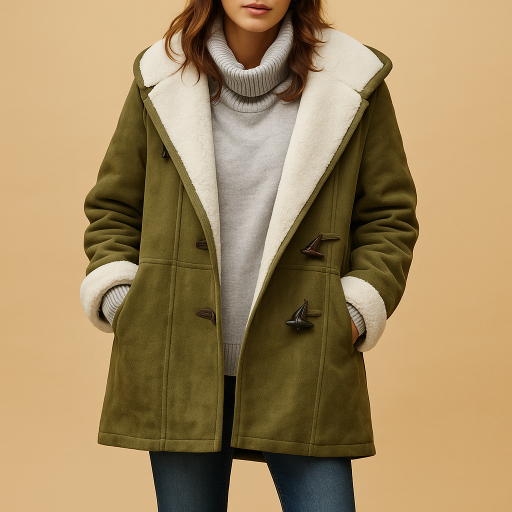 Effortless Women's Long Cardigan With Hood 2