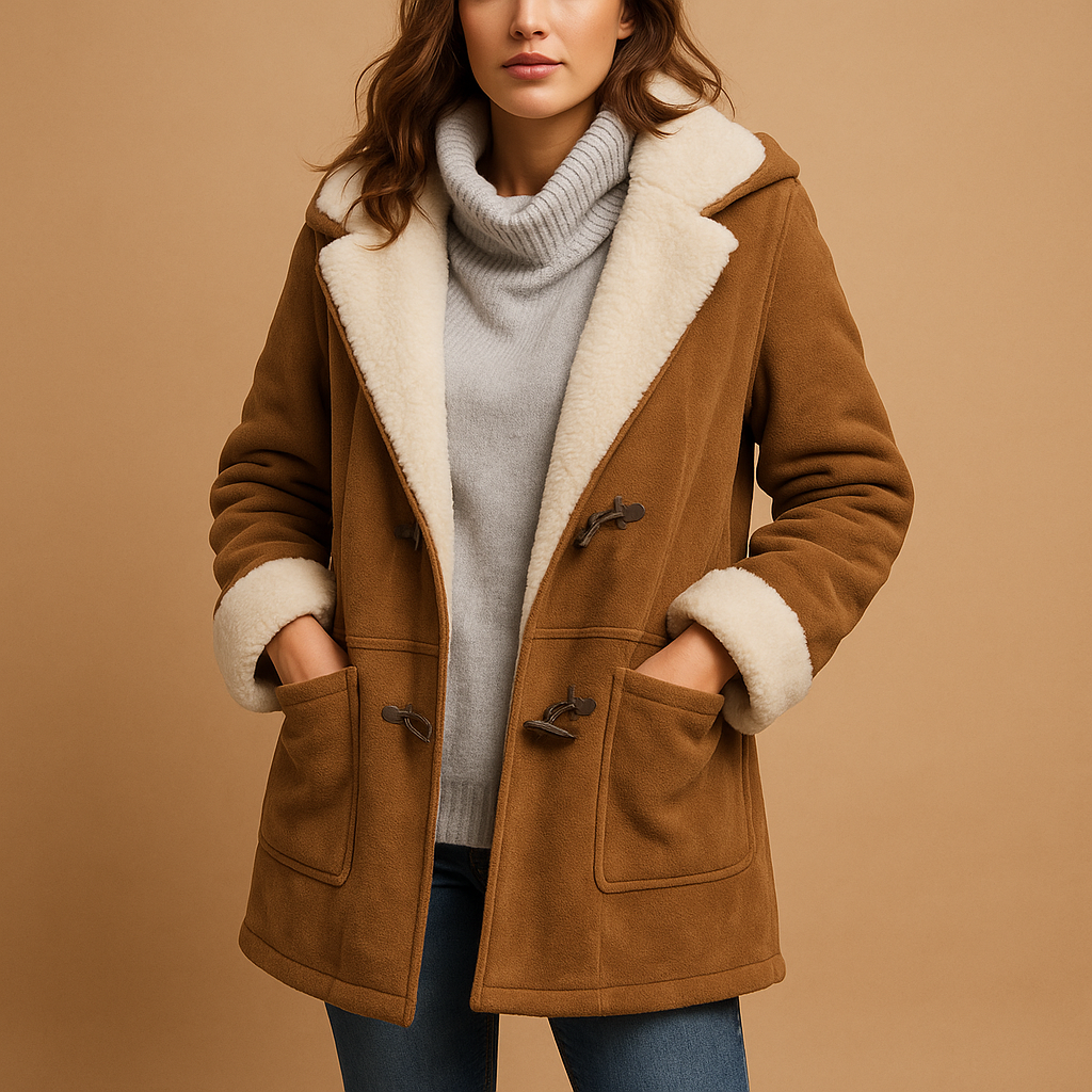Effortless Women's Long Cardigan With Hood 4