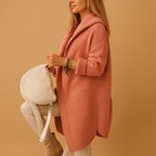 Effortless Women's Oversized Cardigan, Soft Knit 1