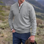Effortless Zip-Up Sweater, Relaxed Fit, Casual Style 8
