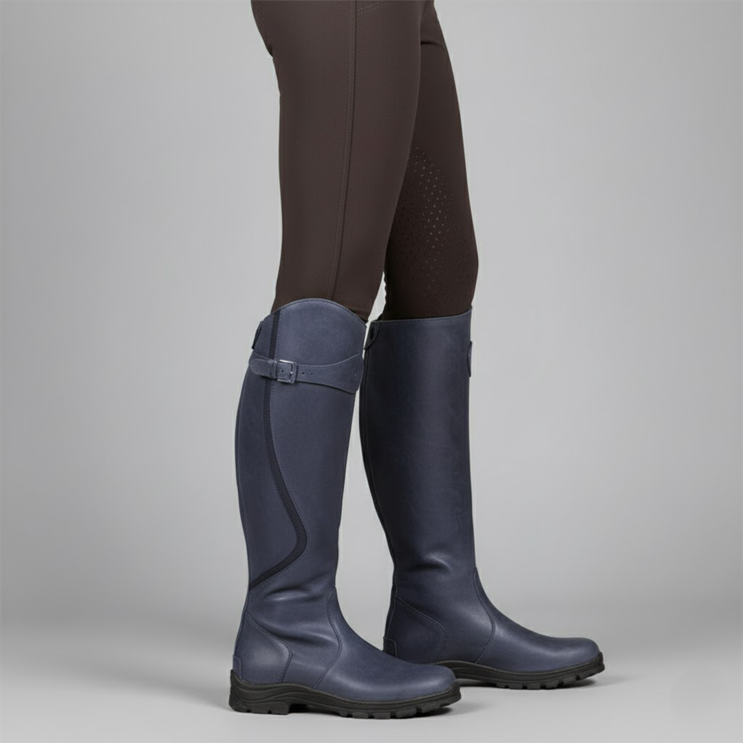 Elegant Horseback Riding Boots Knee High Design 7