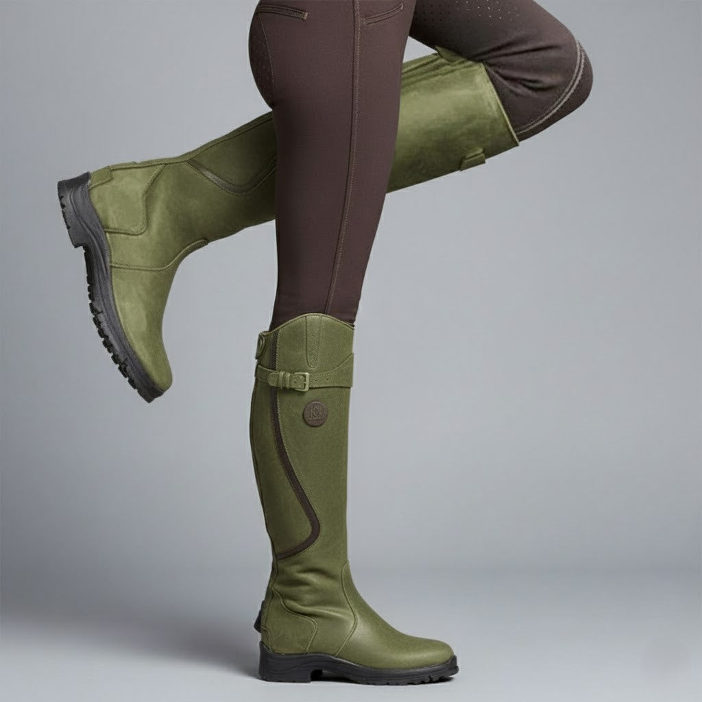 Elegant Horseback Riding Boots Knee High Design 9