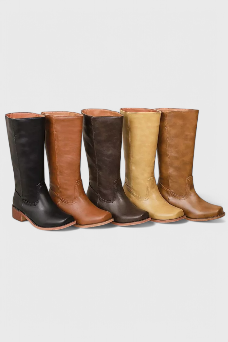 Elegant Knee High Boots for Women with Heels 7