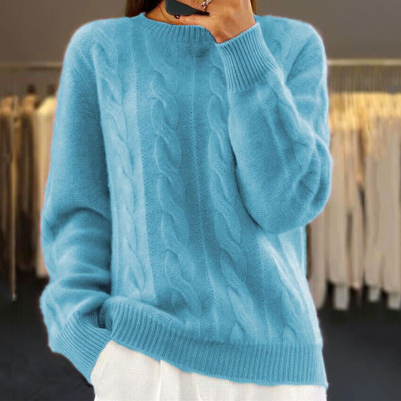 Elegant Knitted Jumper With Classic Design 5