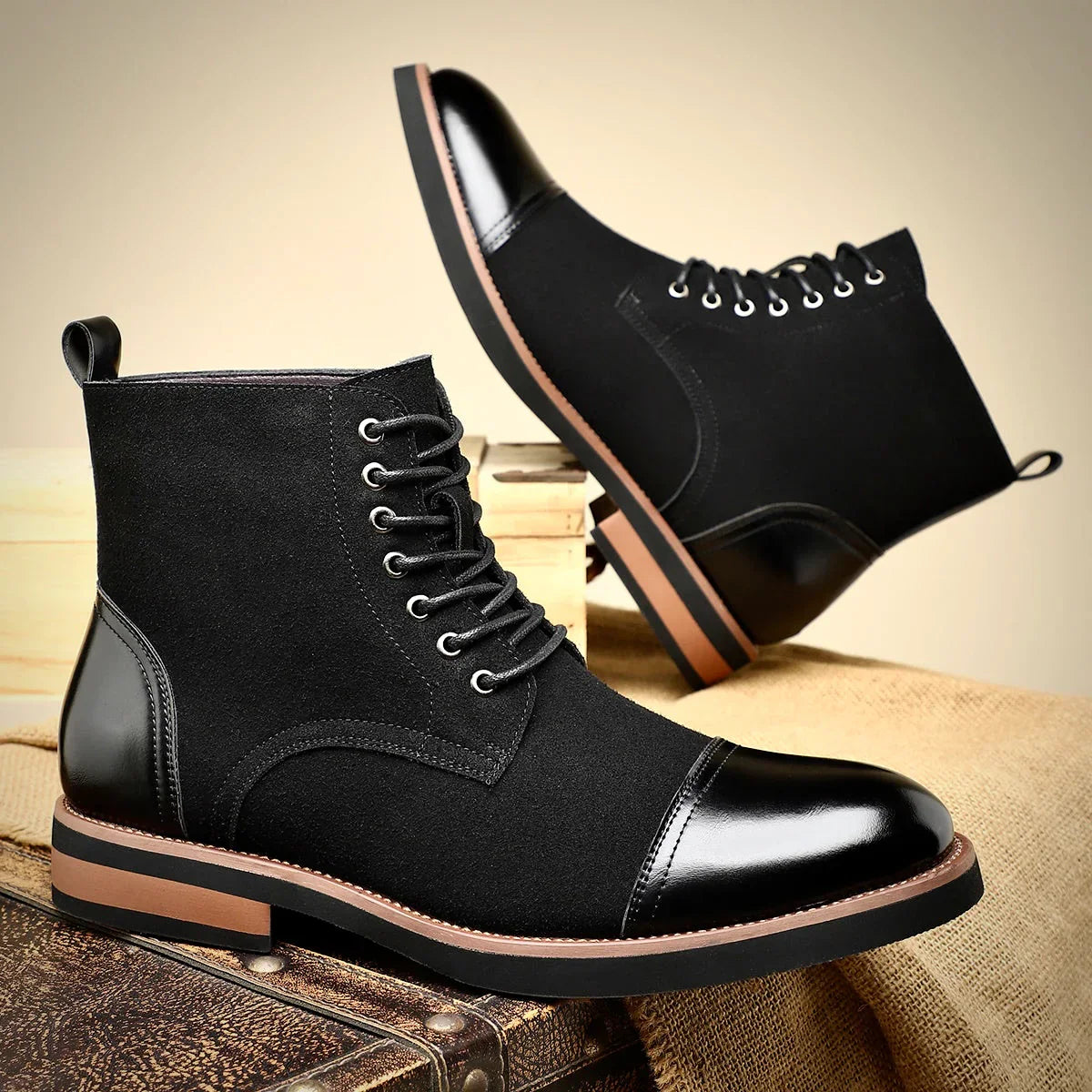 Elegant Men's Boots With Sleek Design 7