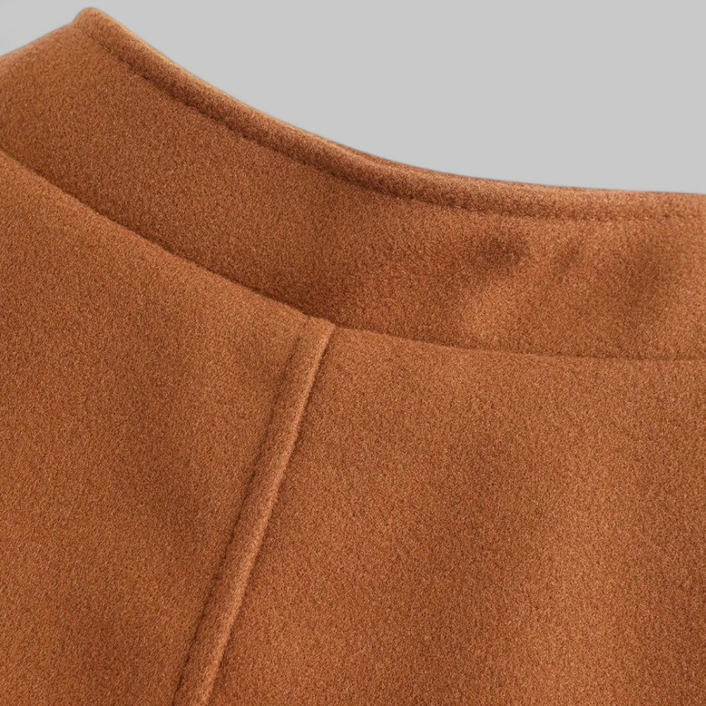 Elegant Men's Overcoat Slim Fit Minimalist Design 4