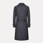 Elegant Men's Overcoat With Peak Lapels 5