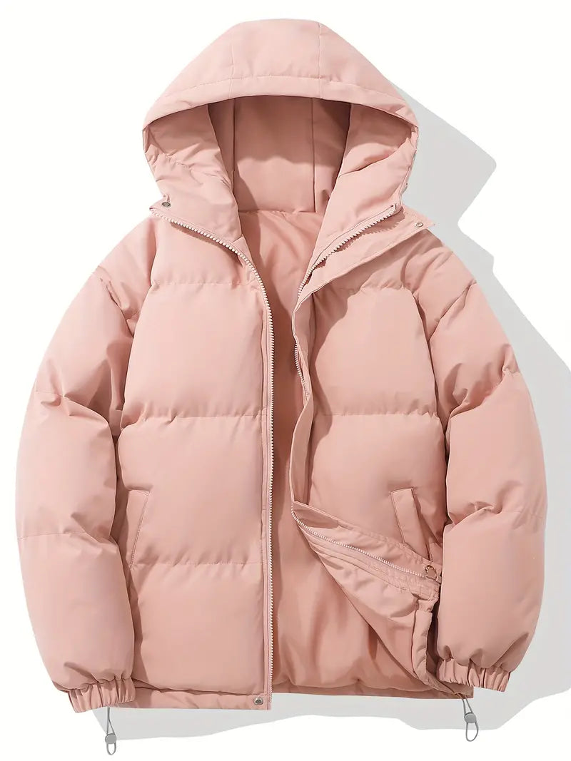 Elegant Women's Coat with Hooded Design 0