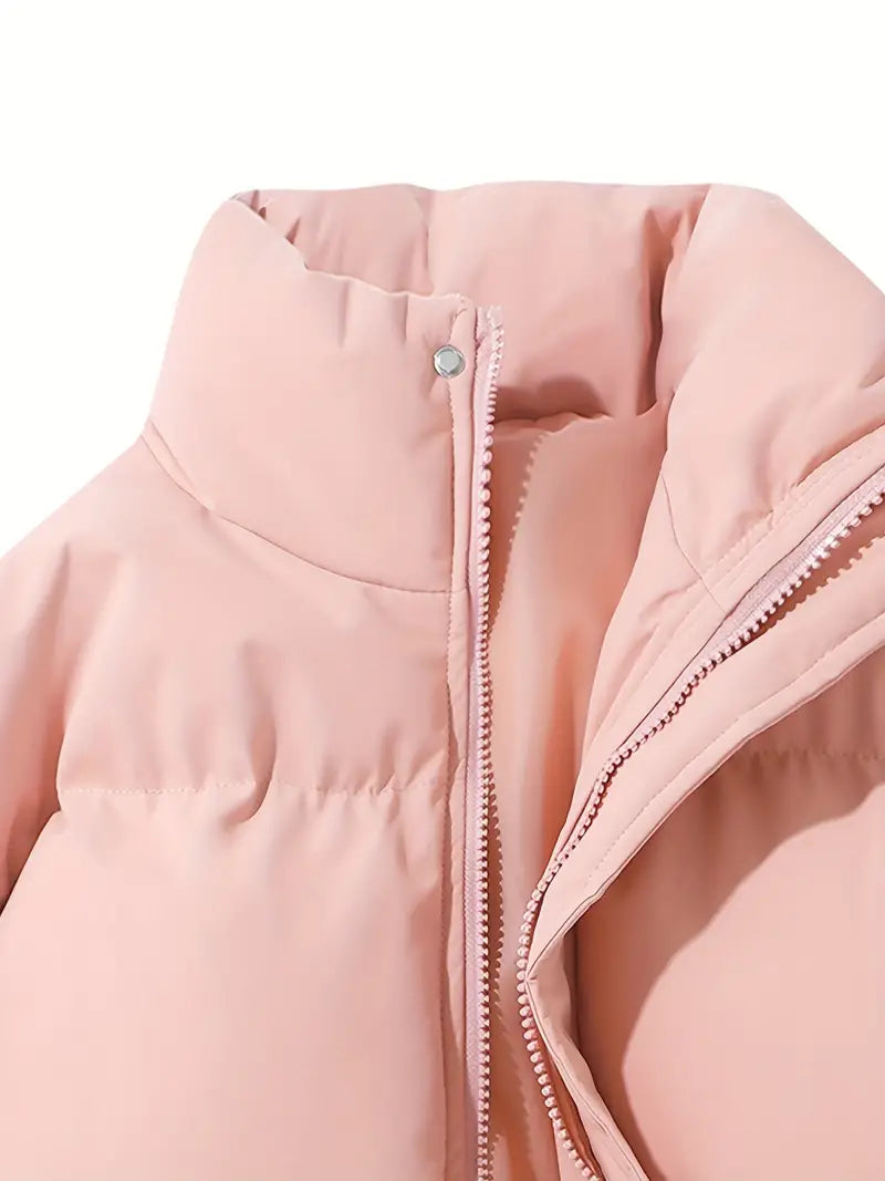 Elegant Women's Coat with Hooded Design 2