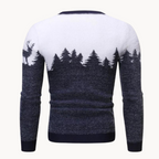 Relaxed Men's Jumper With Christmas Motif 3